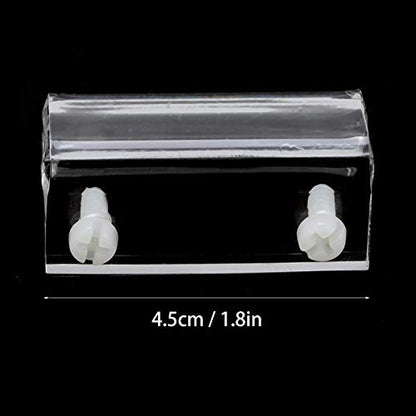 4pcs Aquarium Top Cover Bracket Acrylic Fish Tank Lid Support Holder Clip