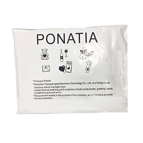 ponatia 리본이 달린 레이저 컷 50개, 웨딩 파티 선물 상자, 결혼 선물 상자, 초콜릿 캔디 및 선물 상자 (실버 & 화이트) - color: 실버&화이트.