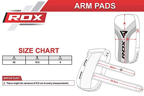 RDX MMA Thai Pad for Training,Maya Hide Leather Curved Kick Boxing Strike Shield, Boxing, Muay Thai, Karate, Martial Arts, Taekwondo, Punching, Foot, Knee and Elbow Target. Sold As Single Item