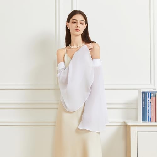 BRYCTSISEN 여성용 롱 튤 오페라 장갑, 빅토리안 시폰 슬리브 팔 커버 장갑, 웨딩 코스튬용 긴 미인 대회 장갑 - color: 블랙.
