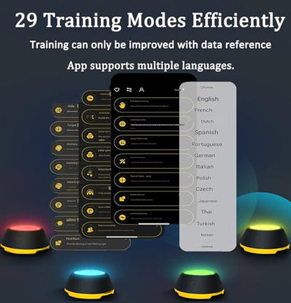 Reaction Training Lights Improves Reaction Speed and Agility，Reaction Training for Thletes, Trainers, Coaches, Fitness Trainers, Physical Educators,Physical Therapy - style: 4 pack