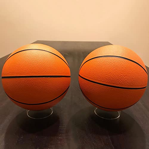 Acrylic Display Stand Clear Holder Plastic Round Display Stands for Golf Ball Baseball Softball Tennis Football Ball Storage Holder Rack