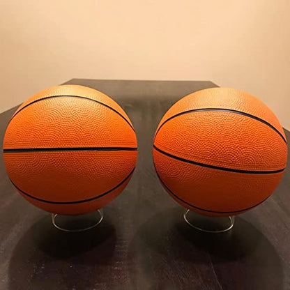 Acrylic Display Stand Clear Holder Plastic Round Display Stands for Golf Ball Baseball Softball Tennis Football Ball Storage Holder Rack