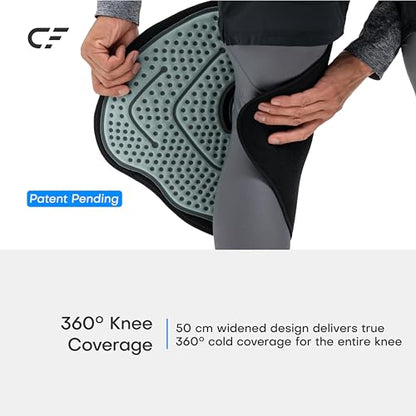 CF-3 Pro Cold Therapy Machine, 11QT Large-Capacity Ice Therapy System for Full Knee & Shoulder Coverage, Programmable Recovery System for ACL, TKR & Sports Training