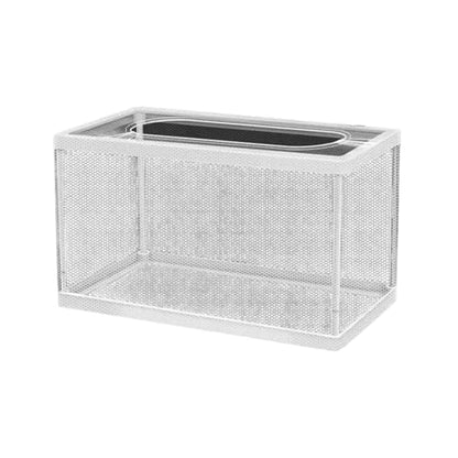 3 Multi-Purpose Floating Aquarium Enclosure Removable Breeding Net Transparent Nursery Box for Fish Fry Observation Transparent Box Multi-Purpose Enclosure Removable Net - color: A