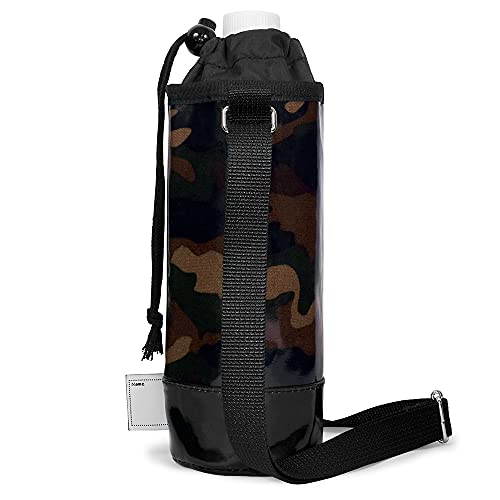 Easy to clean stylish bottle holder camouflage moss green made in Japan N3748500 (japan import)