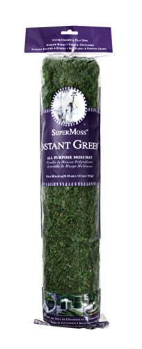 SuperMoss (22430) All Purpose Moss Mat Runners, Instant Green,Fresh Green 18" x 48" - color: Fresh Green, size: 18" x 48"