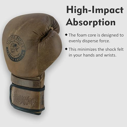 Boxing Gloves for Training & Sparring – Cowhide Leather Gloves for Boxing, Muay Thai, MMA, Kickboxing – 12oz 14oz 16oz – Durable, Comfortable Unisex Punching Bag Gloves - size: 14 oz