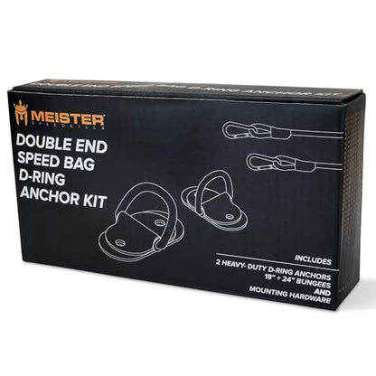 Meister Double-End Speed Bag D-Ring Anchors - style: Anchors + Bungees & Carabiners
