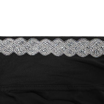 OhMill Instant Hijab Ready to Wear Jersey Hijab Scarf for Women Khimar Hijabs One Piece Hijabs Muslim Instant Turbans - color: Black