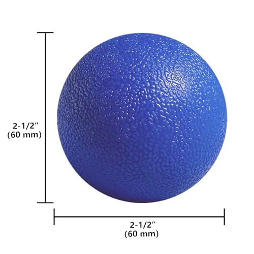 GOGO Massage Lacrosse Ball for Physical Therapy, Myofascial Release, Yoga Deep Tissue, Trigger Point, Muscle Soreness (Purple) - color: Purple