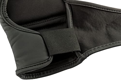 UFC Tonal MMA Gloves Grappling Fighting Fingerless Training Gloves - color: Black, size: Large