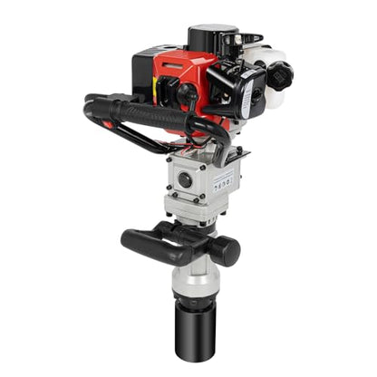 Gas Powered T-Post Driver, 900W 32.7CC T Post Pounder Driver Heavy Duty Gasoline, 2-Stroke Fence Farm Push Pile Gasoline Engine Kit for Fence Post Construction Site - size: 32.7CC