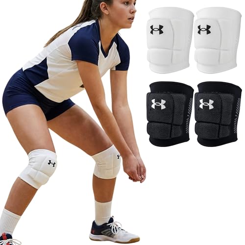 Under Armour Volleyball Knee Pads, Set of 2 - color: White, size: Small