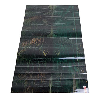 3D PVC Self Adhesive Fish Tank Wallpaper Sticker, Lake Reflection Pattern, for Aquarium Fish Tank Decoration, Premium 1 Roll (61 * 41CM) - size: 61*41CM