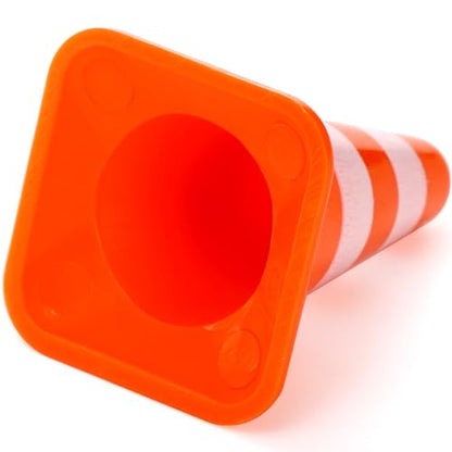 30 Pcs Mini Plastic Traffic Cones, 1.4 inch Training Roadblock Cones Traffic Signs, Mini Road Safety Cones for Micro Landscape Sand Table Engineering Construction Road Cones Model