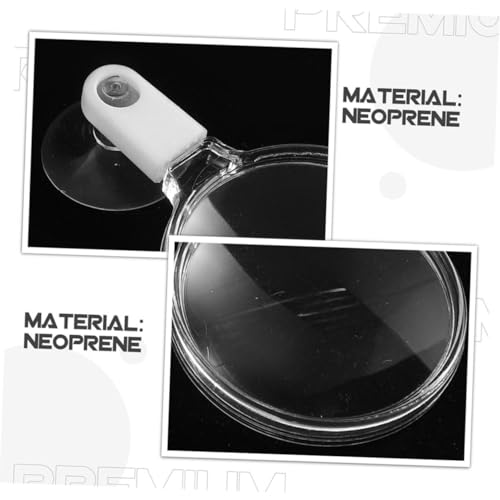GANAZONO Acrylic Fish Tank Magnifier with Cup Clear Observation Tool for Small Animals Plants and Landscapes and Lightweight Glass for Aquariums