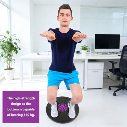 Balance Board Maze, Wobble Balance Board Balance Trainer Core Trainer Stability Disc with Maze for Core Stability, Strength Training, Flexibility