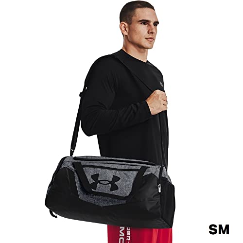 Under Armour Undeniable 5.0 Duffle - color: Pitch Gray Medium Heather (012)/Black, size: Large (101L)