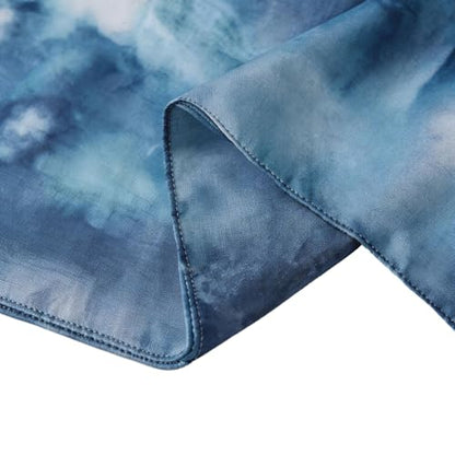 Hijab Scarf for Women Fashion Printed Modal Hijab Head Wrap Scarves Lightweight Long Scarf Shawls - color: Watercolor H