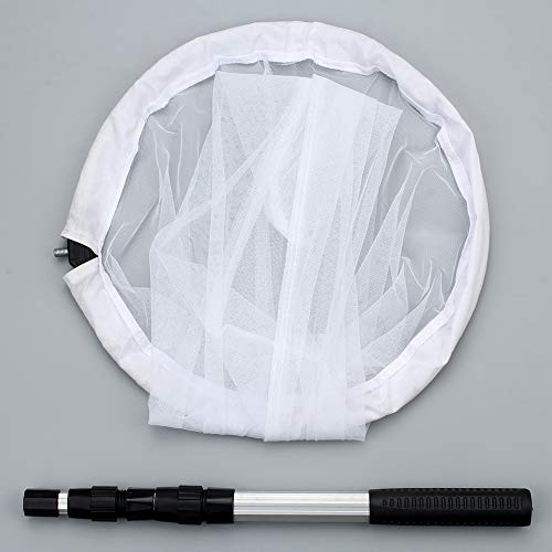 Insect and Butterfly Net with 12" Ring, 24" Net Depth, Handle Extends to 36 Inches - size: 14" Ring, 36" Handle