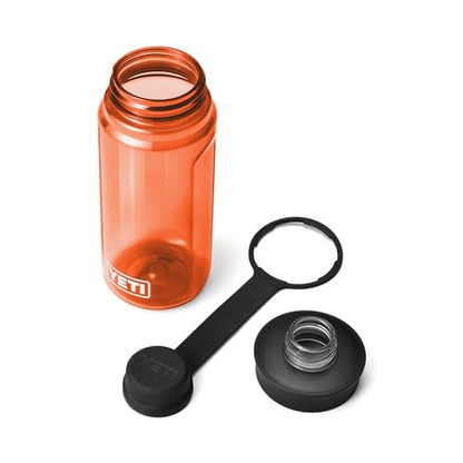 YETI Yonder Water Bottle with Yonder Tether Cap, Lightweight, Leakproof and BPA-Free - color: King Crab, size: 20 Ounces