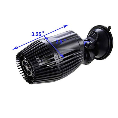 AQUANEAT Circulation Pump, 800GPH Aquarium Wave Maker, Fish Tank Powerhead Submersible Water Pump with Suction Cup - size: 800 GPH