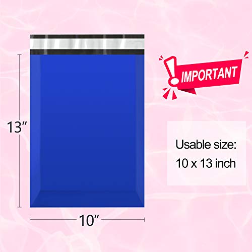 200pcs Poly Mailers 10x13 Inch Shipping Bags Dark Blue Shipping Envelopes Self Seal Mailers Bags Waterproof and Tear-Proof Packaging Bags - color: Dark Blue, size: 10x13