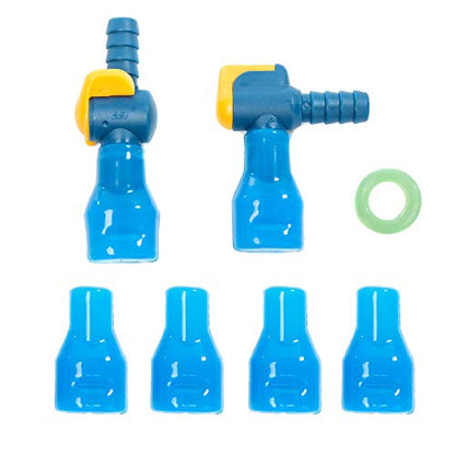 J.CARP Cleaning Kit, Made of Stainless Steel 304, Tough and Enduring - color: Blue, with bite valves kit 2