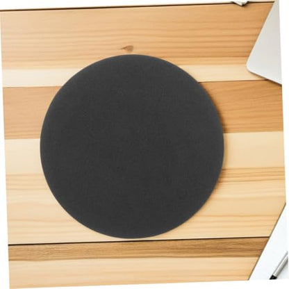 BESPORTBLE Fish Tank Mat Round Pad for Aquarium Non Slip Cushion with Shock Absorption for Stable Micro Landscape Bottles Durable Terrarium Pad for Fish Tank Safety