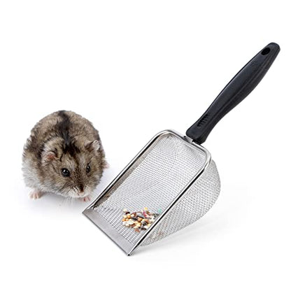 Niteangel Hamster Sand Bath Scoop: Can Removes Clump Waste Keeps Clean Sand