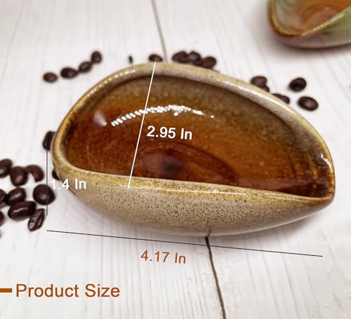 Coffee Bean Dosing Cup, Ceramic Dosing Dish for Coffee Beans, Coffee Bar Accessories