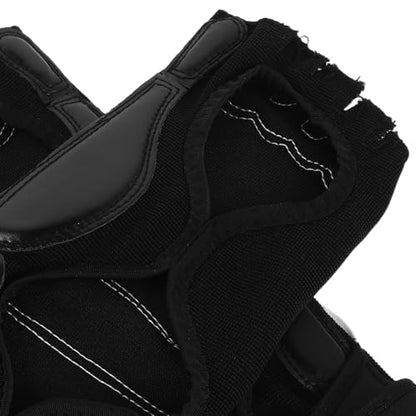 1 Pair Taekwondo Sparring Gear: Foot Protector Karate Boxing Sparring Foot Guard - Martial Arts Protective Gear for Kung Fu Punch Bag Kickboxing MMA Training L - size: 27.00X10.50X2.50CM