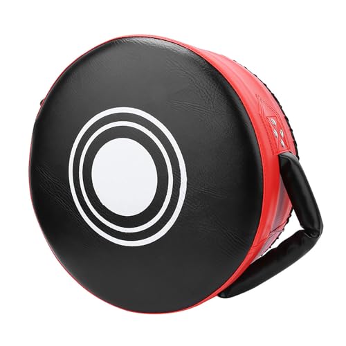 Gavigain Boxing Pads, Boxing Pads Curved Focus Mitts Taekwondo Focus Strength Training Shield Kick Boxing Pad for MMA, Kickboxing, Martial Arts, Muay Thai, Karate Training - color: Black