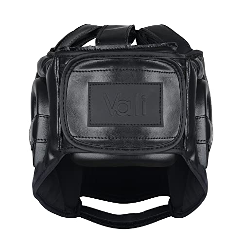 Vali Nista Face Saver Nose Bar Headgear for Boxing & MMA Training - color: Black, size: Large-X-Large