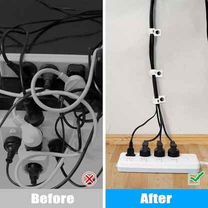 48 Pack Wire Shelf Clips, Plastic Drywall Back Wall Clips for Wire Shelving | White Wall Mounted Wire Shelf Brackets Loop Clips with Screws & Expansion Tubes, Fits Wire Closet Shelving - color: Drywall clips 48 PACK