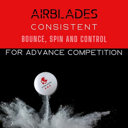 3 Star Ping Pong Balls | High Performance, Table Tennis Balls for Tournament Play & Training | Advanced ABS Plastic | Regulation Standard Ping Pong Balls | 50 Pack
