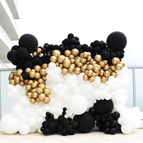 Voircoloria 66pcs Black Latex Party Balloons, 12inch - color: 04 Black, size: 12 inch - 66pcs