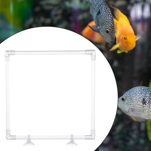 Aquarium Floating Plant Corral Aquarium Food Ring Lawn Clear Patio Yard Garden Acrylic Floating Plant Ring Fish Feeding Ring