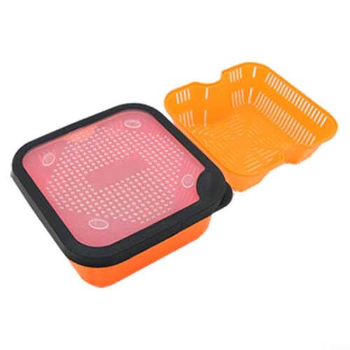 High Performance 2in1 Container Ideal For Preparing Various Types Of-Fishing-Baits(6.5-OS) - size: 6.5-OS