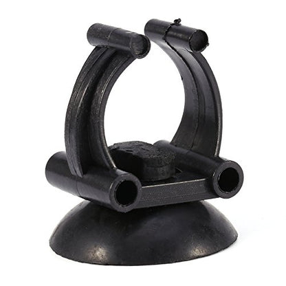 Silicon Suction Cup Sucker Clips, Holder Aquarium Fish Tank Air Line Pipe Tubing, Let You Easily Raise Fish at Home, for Standard Airline Tubing Clear Air Hose Holder