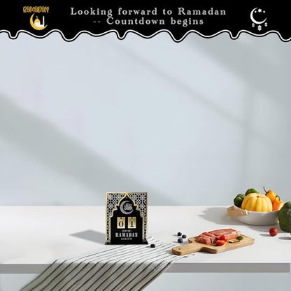Ramadan Advent Calendar 30 Days Eid Mubarak DIY Countdown Calendar Ramadan Centerpieces Decoration Parties Islam Muslim Table Decor for Ramadan Party
