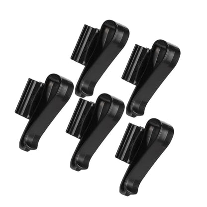 5Pcs Aquarium Water Pipe Clips Leak-Proof Design Adjustable 8-16mm Hose Holder for Fish Tank Water Change Tools(Black) - color: Black