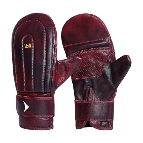Vali Lancer Boxing Speed Bag Gloves - color: Red, size: Small