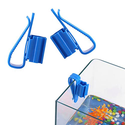 Haofy Hose Clamp 8mm to 16mm Adjustable for Aquarium Tube Holder with Stable Grip for Bucket, Fish Tank Maintenance, Easy Water Changes