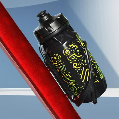 Squeeze Cycling Sports Water Bottle for Biking and Outdoor Activity, Cycling Squeeze Bicycles Bicycles - color: B