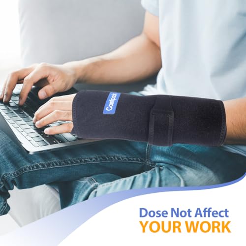 Comfpack Wrist Ice Pack for Carpal Tunnel, Reusable Hot Cold Therapy Hand Ice Pack Wrap Wrist Ice Brace for Hand Surgery, Rheumatoid, Tendinitis, Swelling, Injuries, Pain Relief