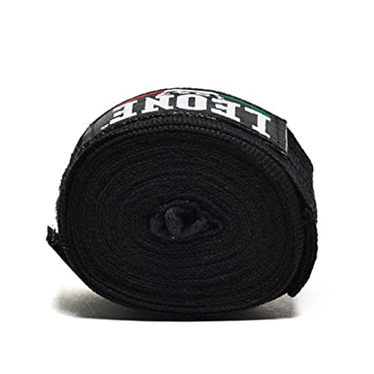 LEONE 1947, Hand Wraps Black - color: black, size: 4,5 m