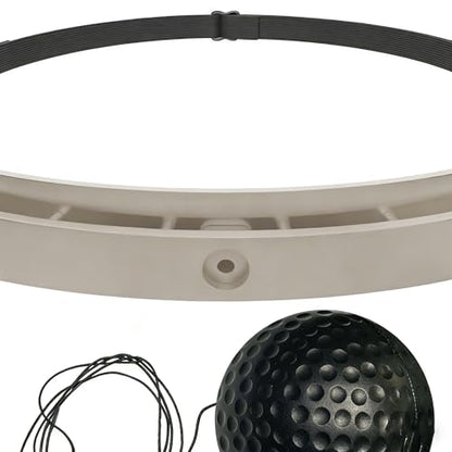 Boxing Ball with Headband - Wearable Punching Speed,Silicone Headband Boxing Trainer Ball,for Living Room Bedroom Dormitory Gym Men Women Beginners Teens - color: black soft ball