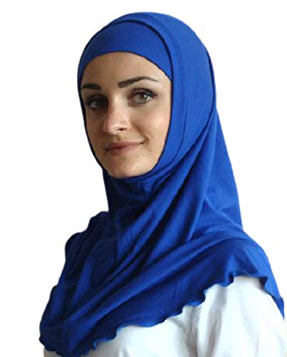 Hijab Al Amira 2 pcs - Al Amira 2 pcs Hijab Underscarf, Bandana - Hijab Accessories - color: Royal Blue